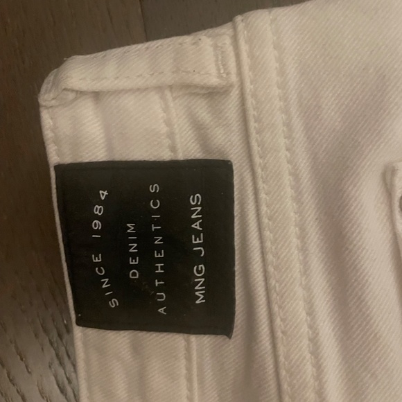 Mango white Jeans leggings size 12 for women-new - Picture 6 of 7